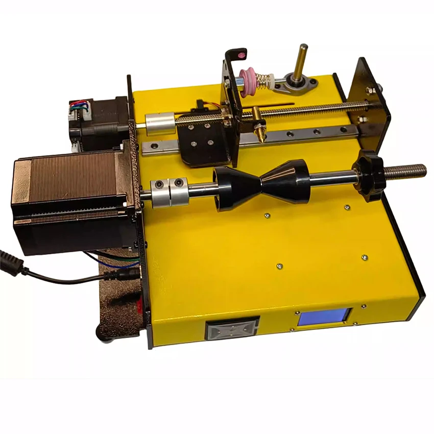 Automatische Kabelwickelmaschine, Röhrenverstärker-Wickelmaschine, Röhrenverstärker-Transformator, englisches/russisches Anzeigefeld