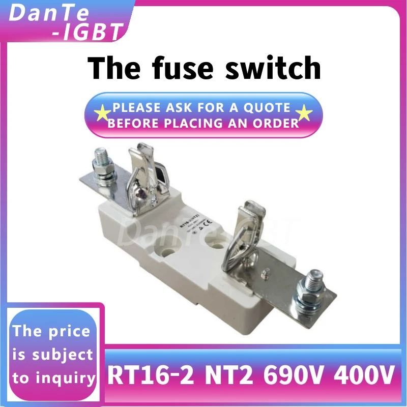 

RT16-2 NT2 690V 400V Новый модуль DC Fuse RT16-2 NT2 Micro Switch Original Spot