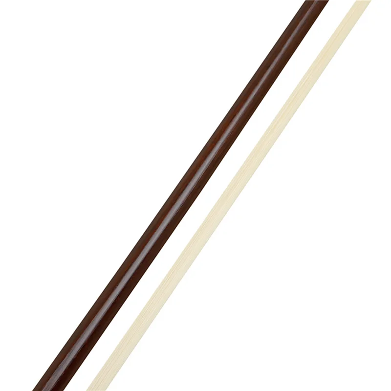 ABLB-2X QA-21 Violin Bow 4/4 Green Sandalwood Pure Horsetail Carved Plus Line Silver Sheepskin Hand Rest Bow