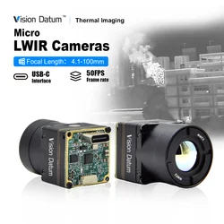 640x512 50Hz 25Hz Analog/MIPI/USB LWIR Thermal Camera for Drone Application Flir Boson Vision Datum