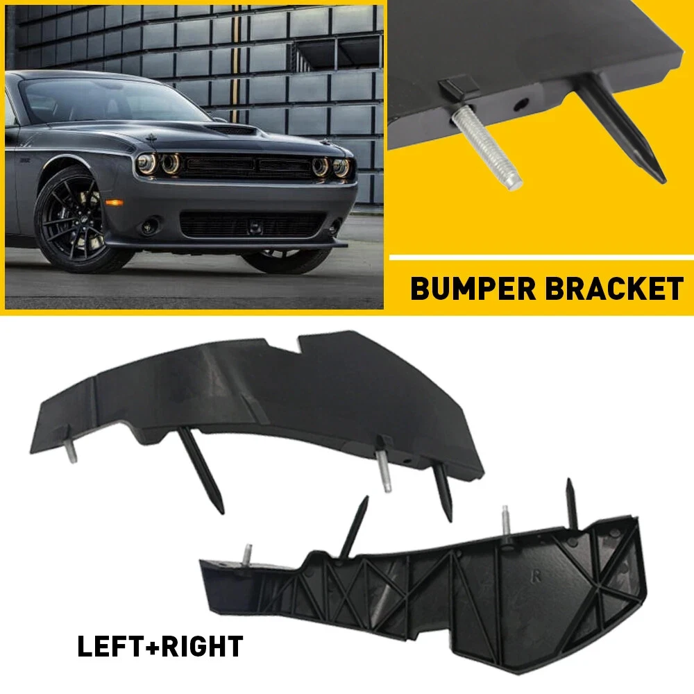

68375013AA,68375014AA Car Front Bumper Support Brackets Cover For Dodge Challenger 2015-2021 Retainer Mount Retainer Kit