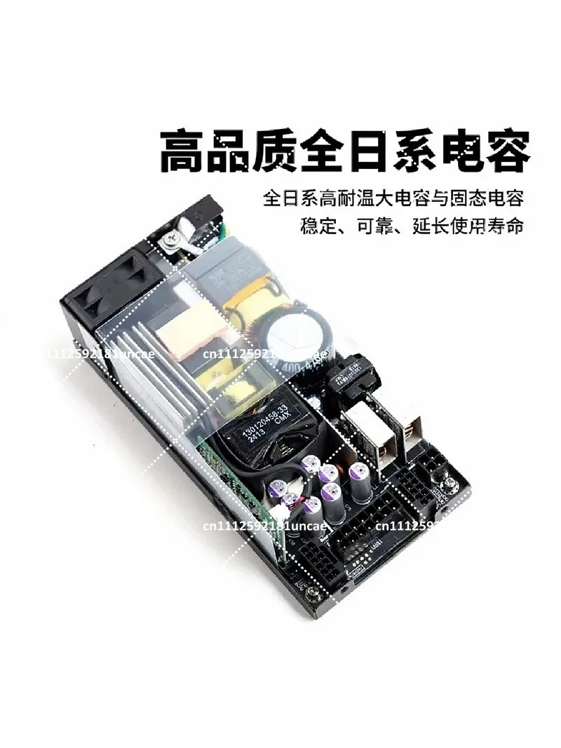 600W 80 Plus Platinum Modular 1U Flex Power Supply for ITX Mini PC Server Build
