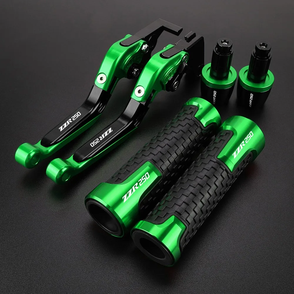 

Мотоцикл для Kawasaki ZZR250 1983-2007, тормозная ручка с ЧПУ, тормозные рычаги сцепления, ручки для руля, концы 2006 2005 2004 2003 2002 2001