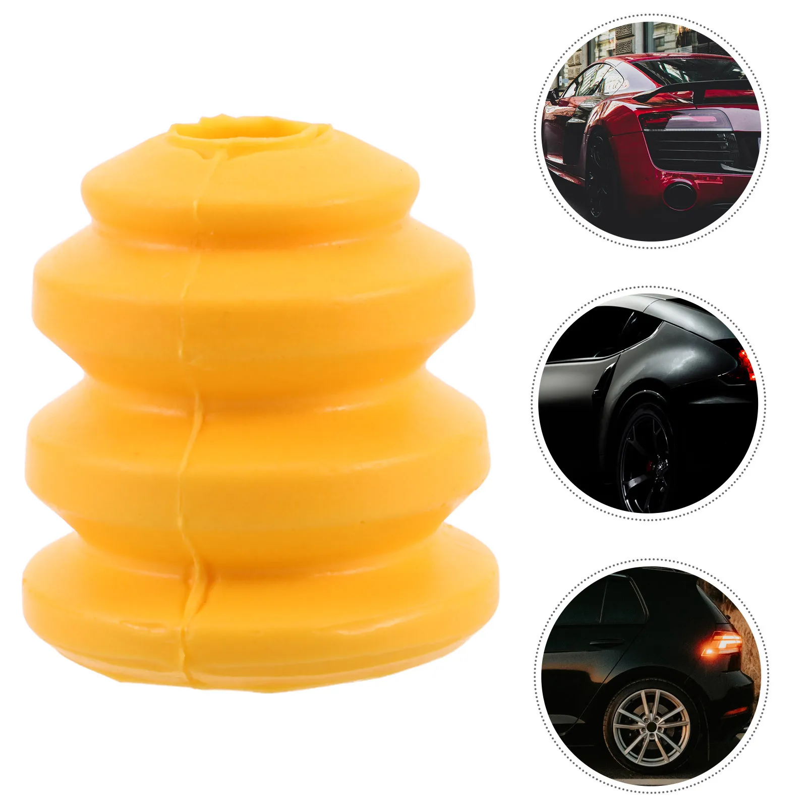 

Universal Bumper Stopper Cushion For Front Hood Bumpers Polyurethane Shock Absorbing Rubber Buffer Pad Car Door Edge Protector