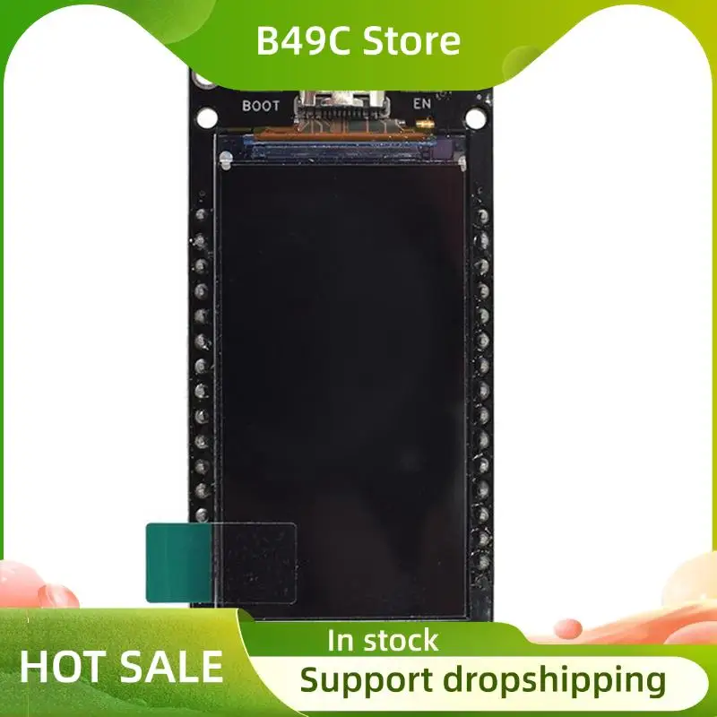 

B49C ESP32 ESP32-WROOM-32 для Arduino Micropython, совместимый с 1,9-дюймовым ЖК-экраном, модуль Wi-Fi Bluetooth, плата разработки типа C