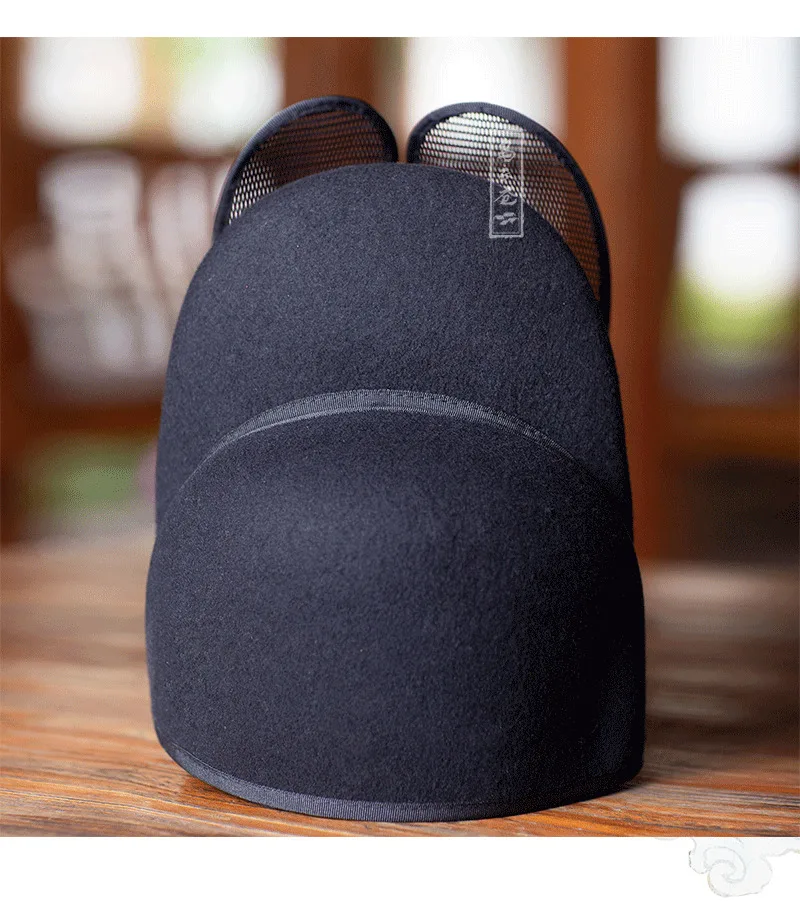 

Ming Dynasty Hat Han Accessories Feiyufu Wool Official hat Black gauze Traditional China hat Han suit hat Original