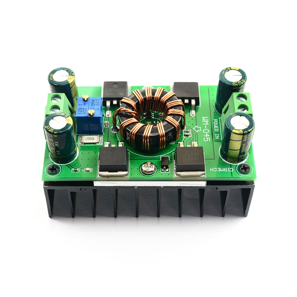 

DC-DC Convertor Max 300W High Power DC5-30V To 1.25V-30V Buck Boost Power Supply Module Solar Charging Step-Up/Down Power Board