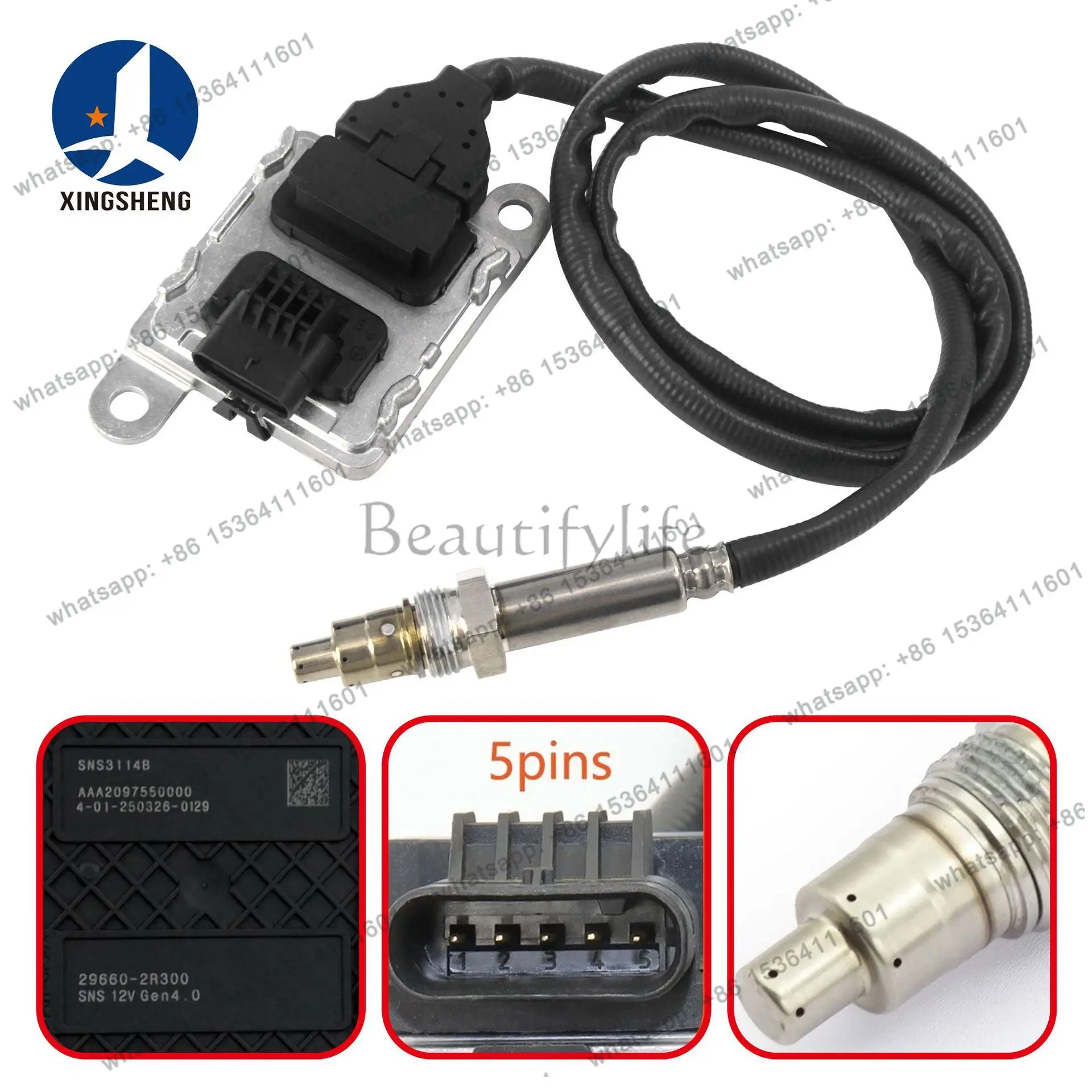 LD29660-2R300 Nitrogen Oxide (NOx) Sensor 29660-2R30