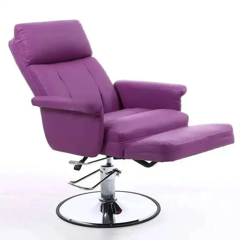 

Barber Beauty Hydraulic Swivel Hairdressing Chair Lifting Computer Eyelash Chair Pedicure Backrest Cadeira Commercial Furniture