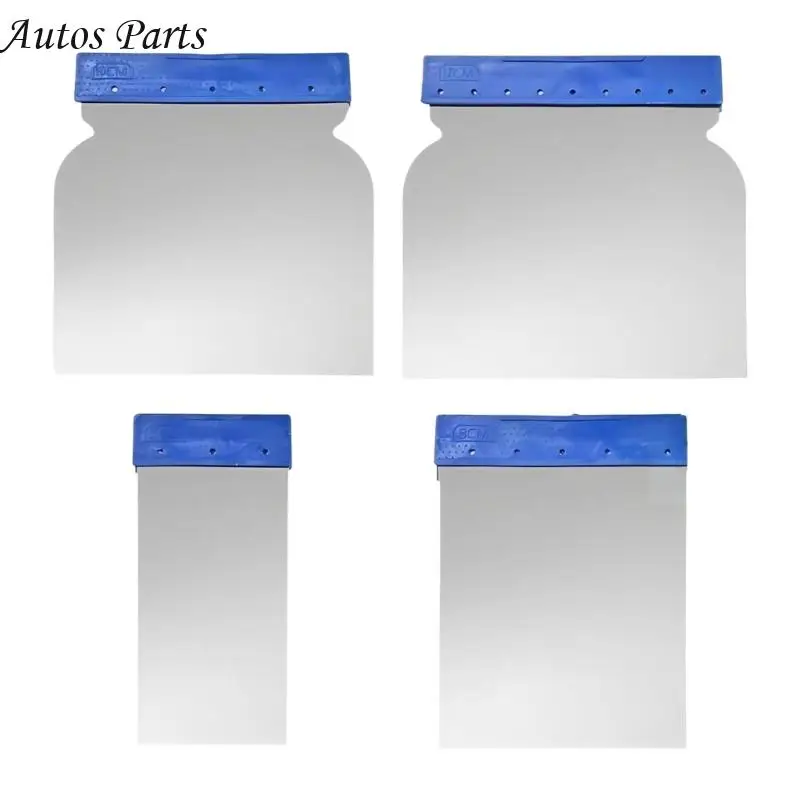 57BA 4Pcs Car Body Filler Spreaders Set With Nonslip Handles Auto Body Repair Tools