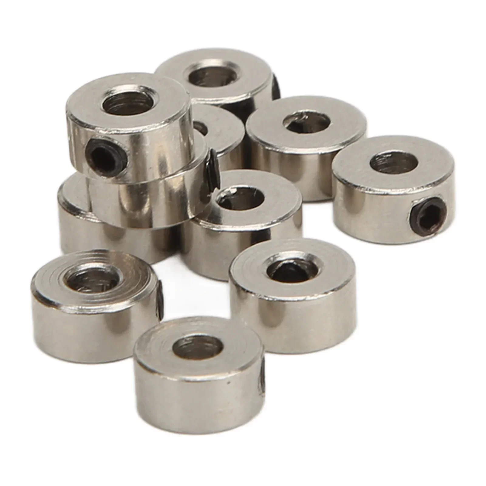 10PCS Metal Wheel Lock Collar Shaft Axle Bushing Landing Gear Stopper 1.6mm 2.1mm 2.6mm 3.1/4.1mm 5.1mm 6.1mm for RC Model Parts