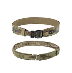 Ferro Style Bison Combat Belt Hunting Molle Waist Strap Outdoor Paintball CS Game Airsoft equipment Tegris Material