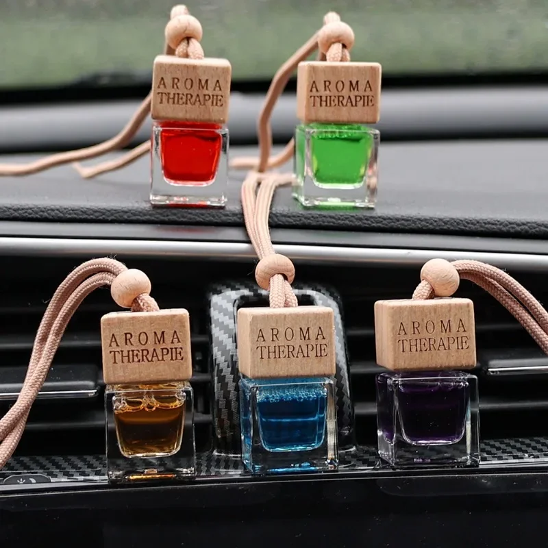 Salida de aire para coche, colgante de Perfume, ambientador de fragancia, difusor de Perfume de Colonia/lavanda, accesorio de decoración de aromaterapia