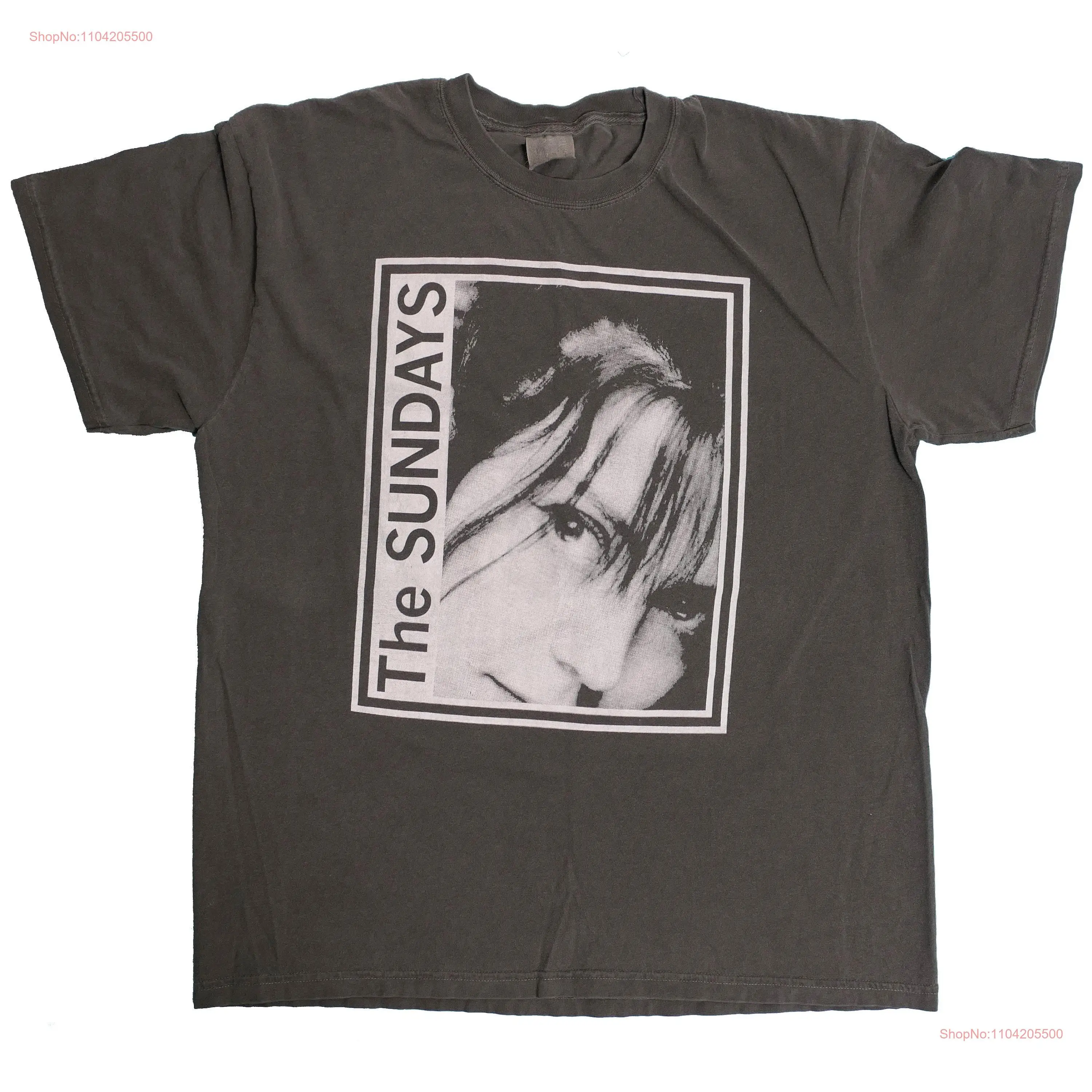 Camiseta The Sundays Band Ultra descolorida Shoegaze Rock Blind Tour Post Punk alternativa Grunge caballos salvajes no molestos arrastran