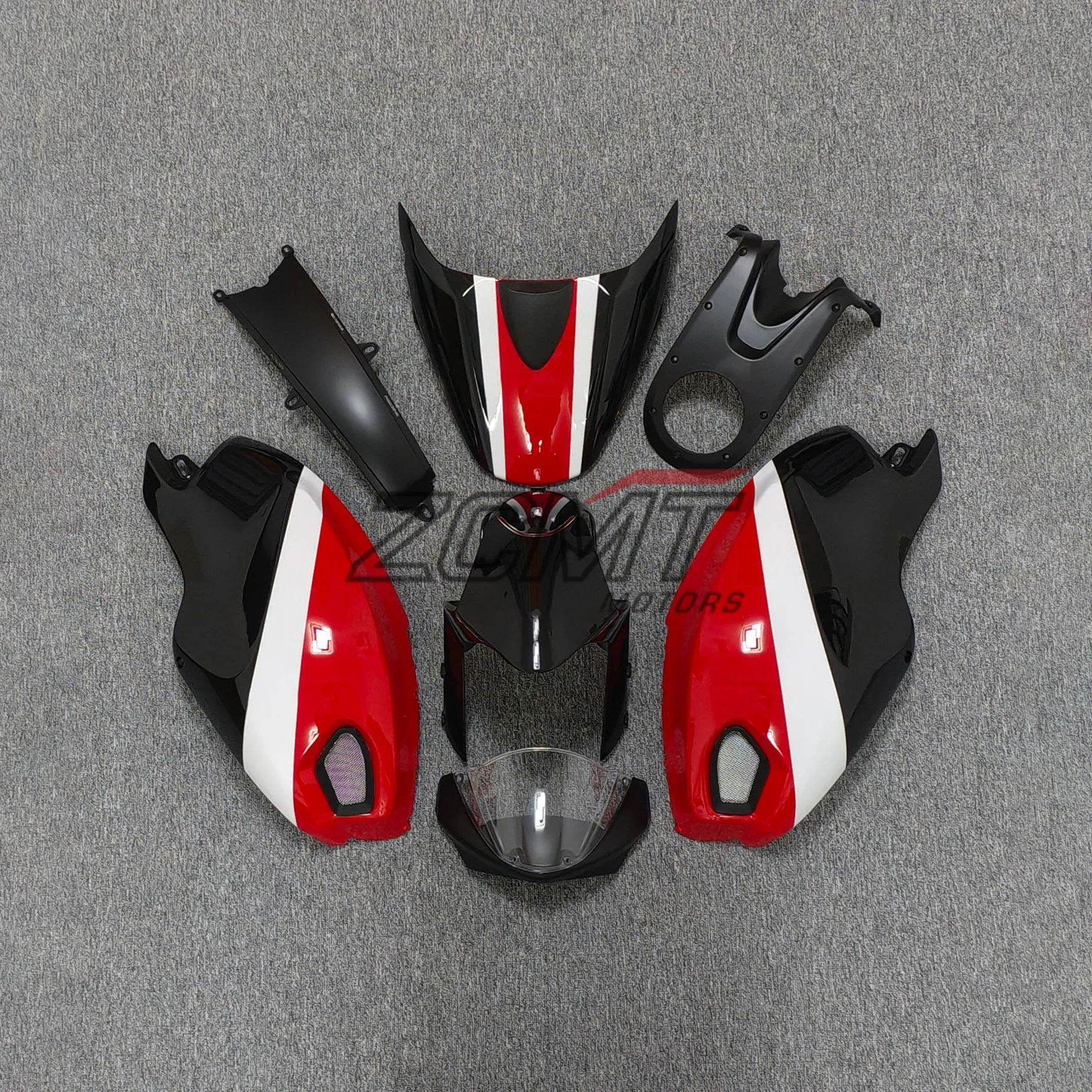 For DUCATI Monster 696 /795/ 796 / 1100 / M1100 2009-2015 Full Body Fairing Kits Motorcyle Full Set Shell Cover