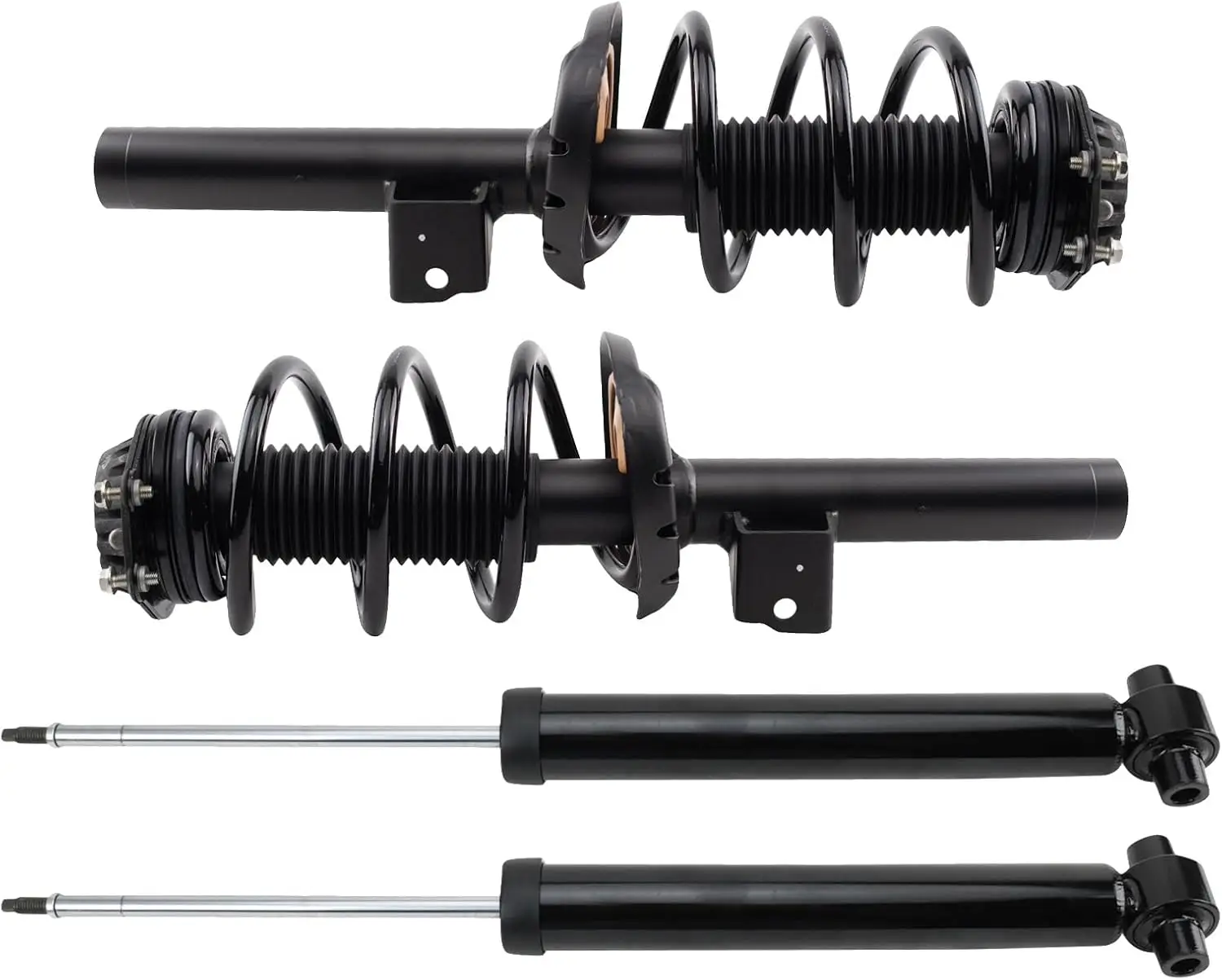 

Полный комплект передней и задней стойки и амортизатора Полный комплект стойки и винтовой пружины в сборе, совместимый с Buic 2016-2020 гг.