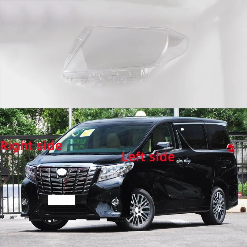 

For Toyota Alphard 2015 2016 2017 Car Headlight Shell Headlight cover Headlamp Lens Headlight Glass Auto Shell Cover