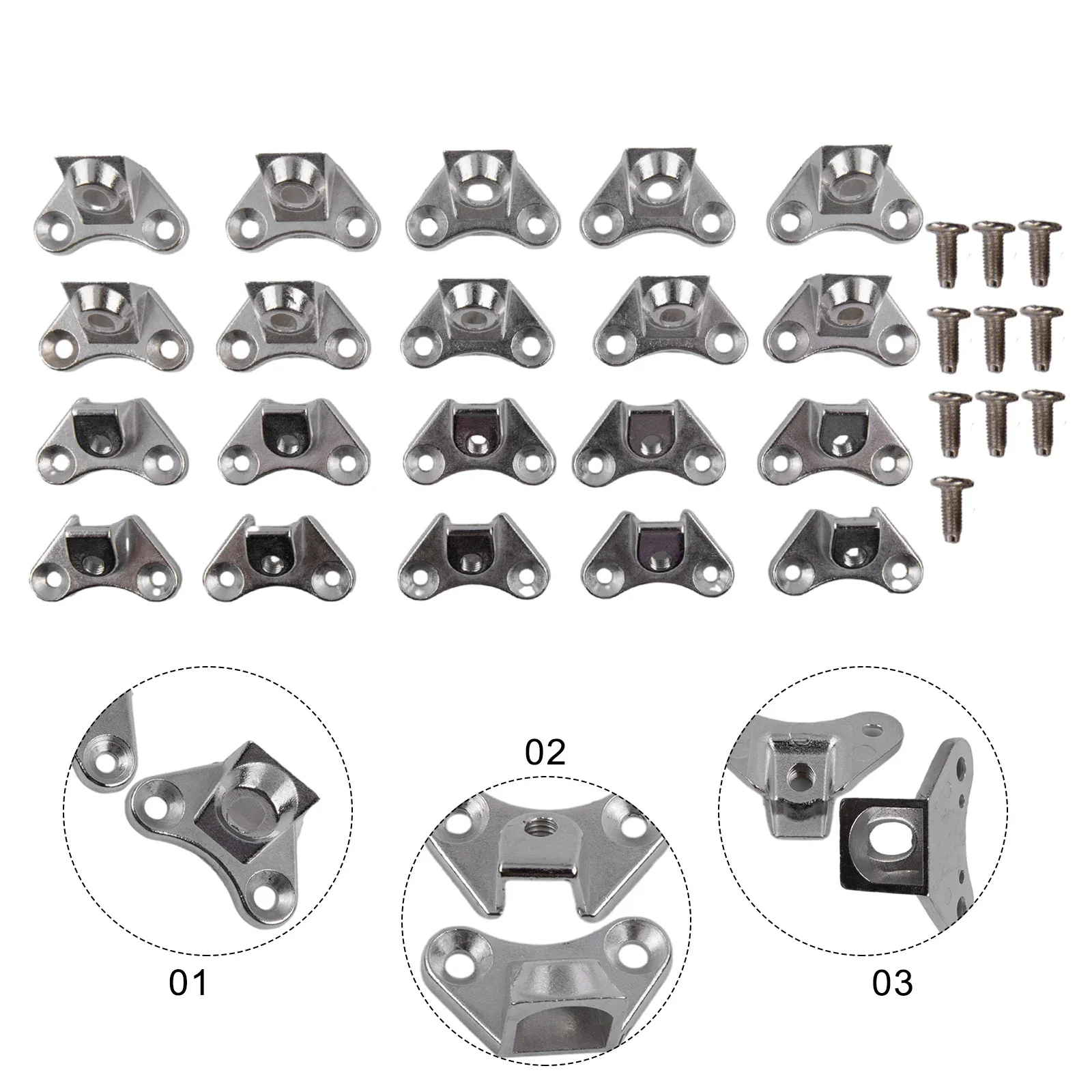 

10PCS Detachable Combination Butterfly Corner Code Zinc Alloy Fasteners Corner Code Right Angle Bracket Furniture Hardware