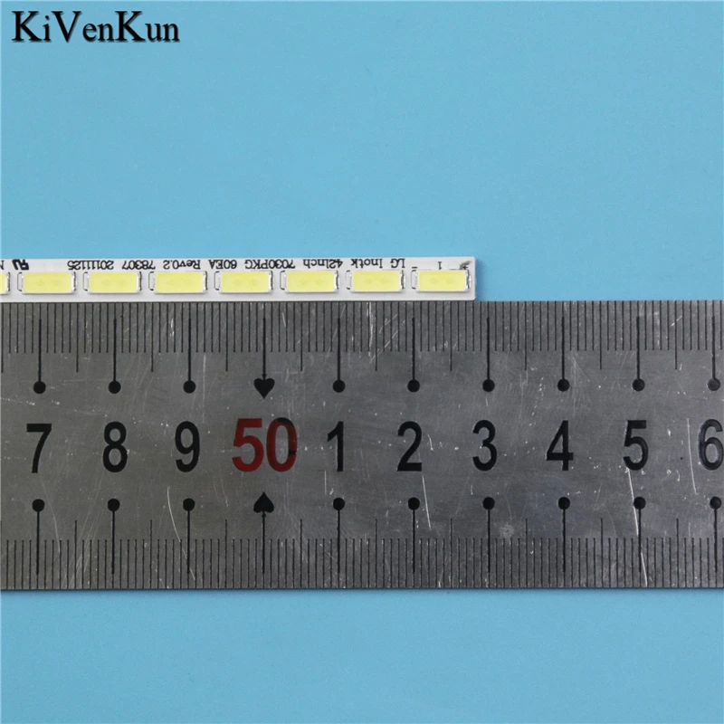 LED TV Bands Bars For LG Innotek 42" 7030PKG 60EA Rev0.2 Backlight Strip For LG 42LS5600 42LS560T 42LS570S 42LS570T 42LS575S