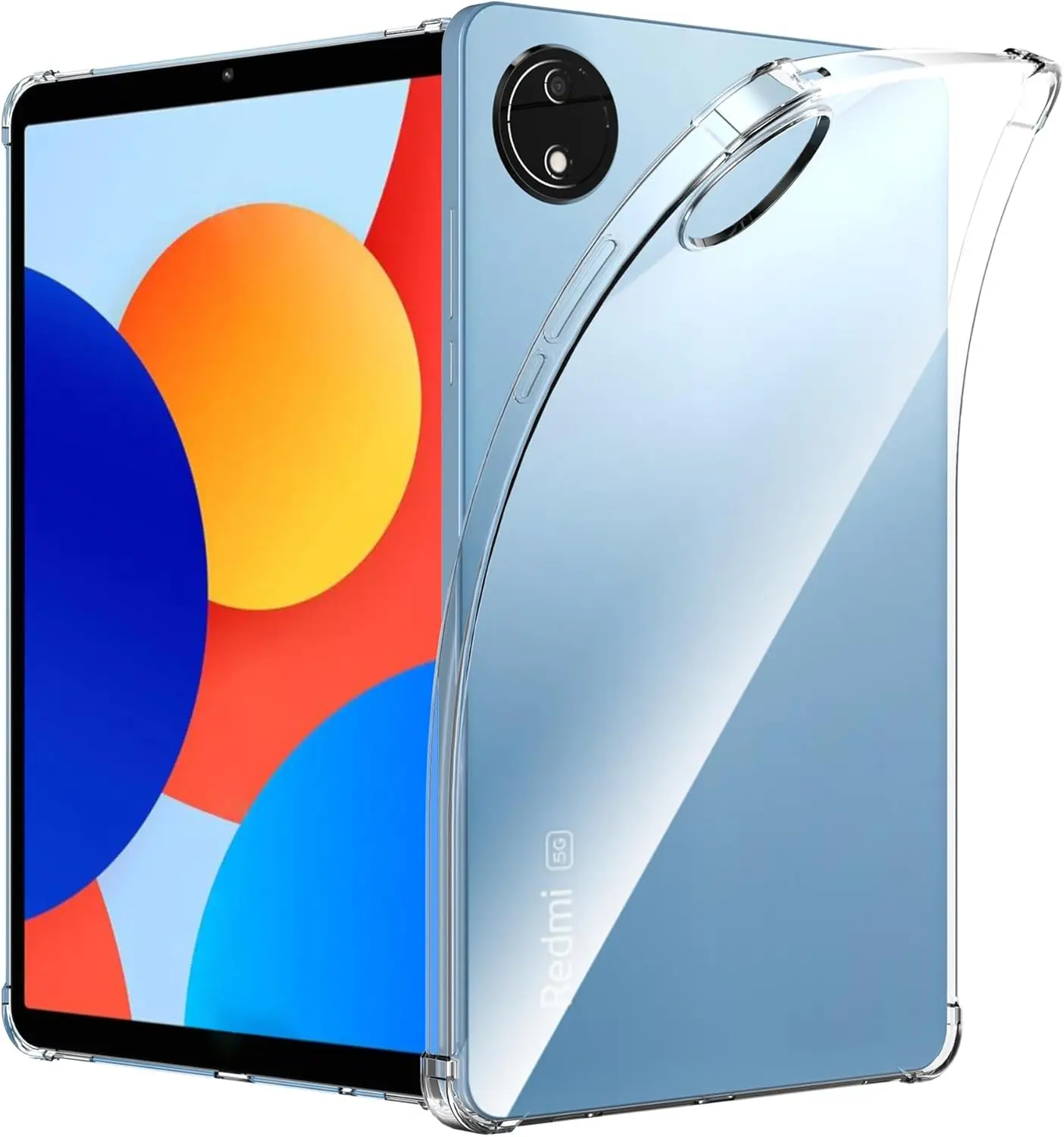 

Прозрачный чехол для Xiaomi Redmi Pad SE 8,7, подушка безопасности, противоударный силиконовый чехол из ТПУ с защитой от царапин, Redmi Pad SE 8 7, чехлы для планшетов