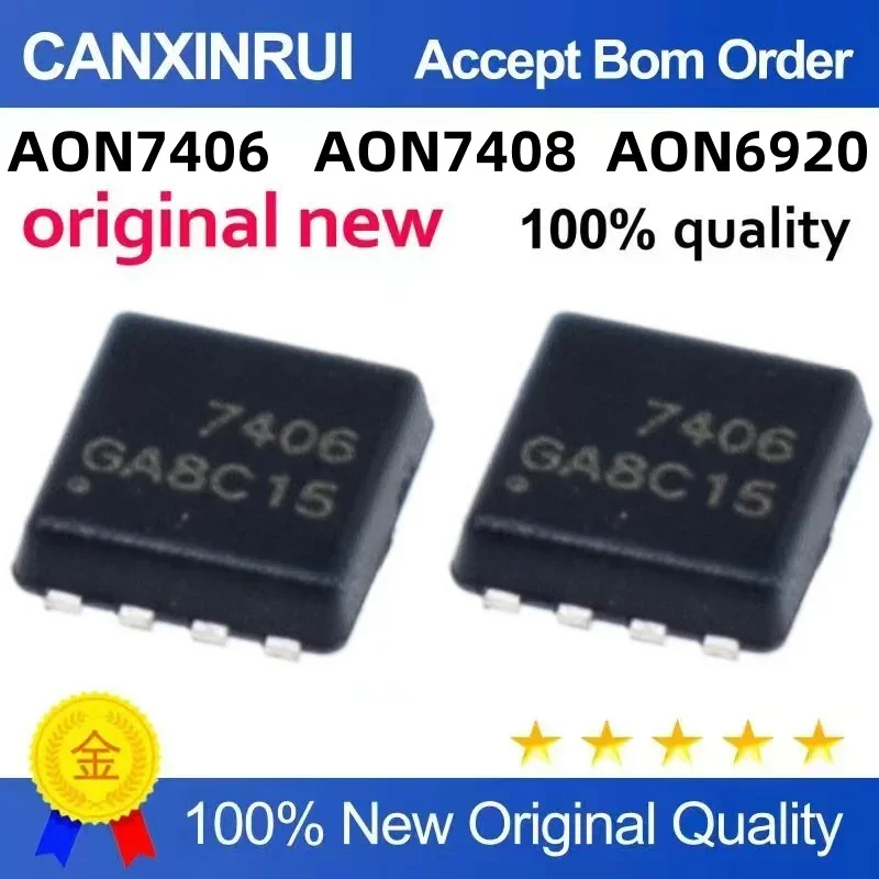 

(5 pieces) New AON7406 AON7406L AO7406 AON7408 7408 AO7408 6920