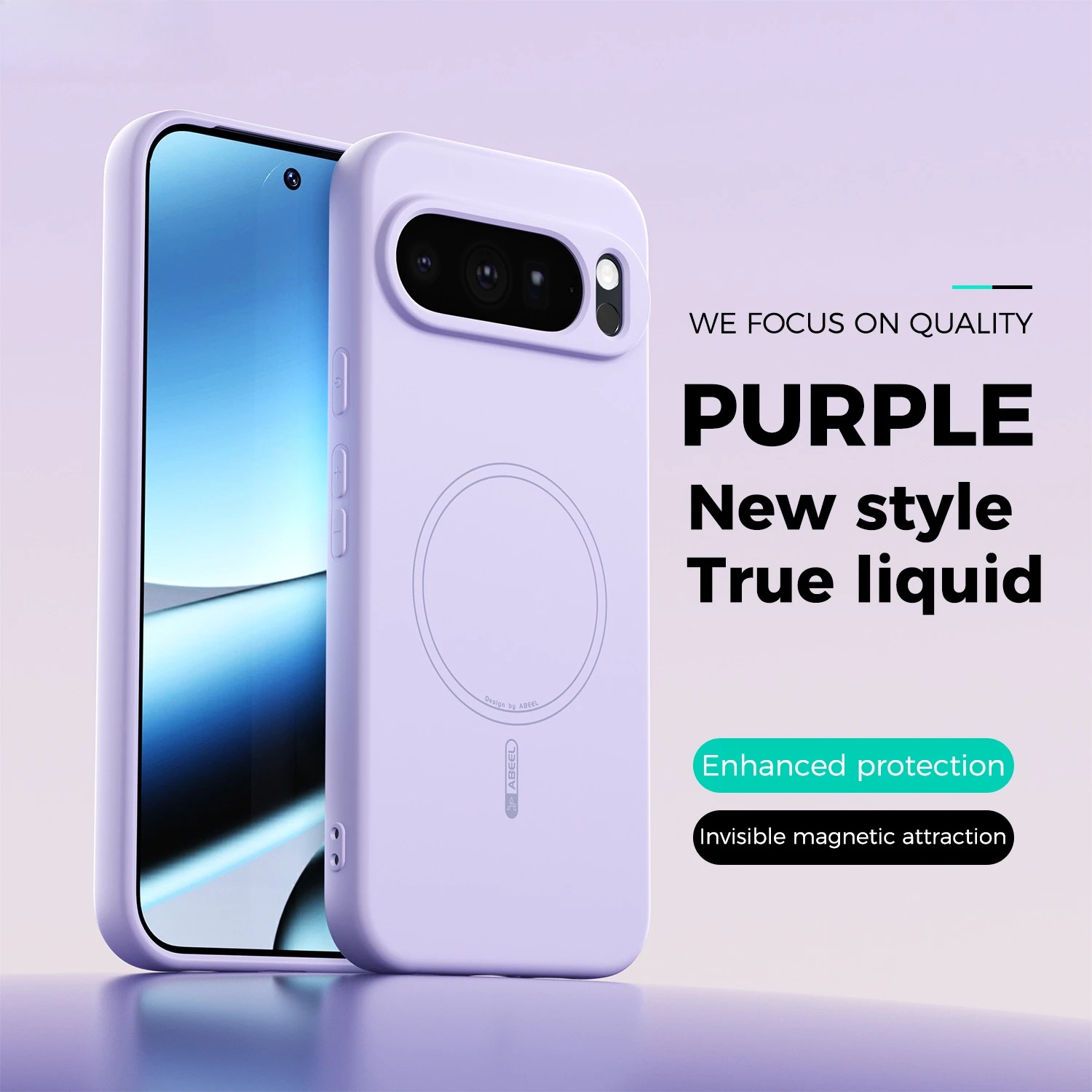 Liquid Silicone Phone Case for Google Pixel 10 9 Pro XL 9 10