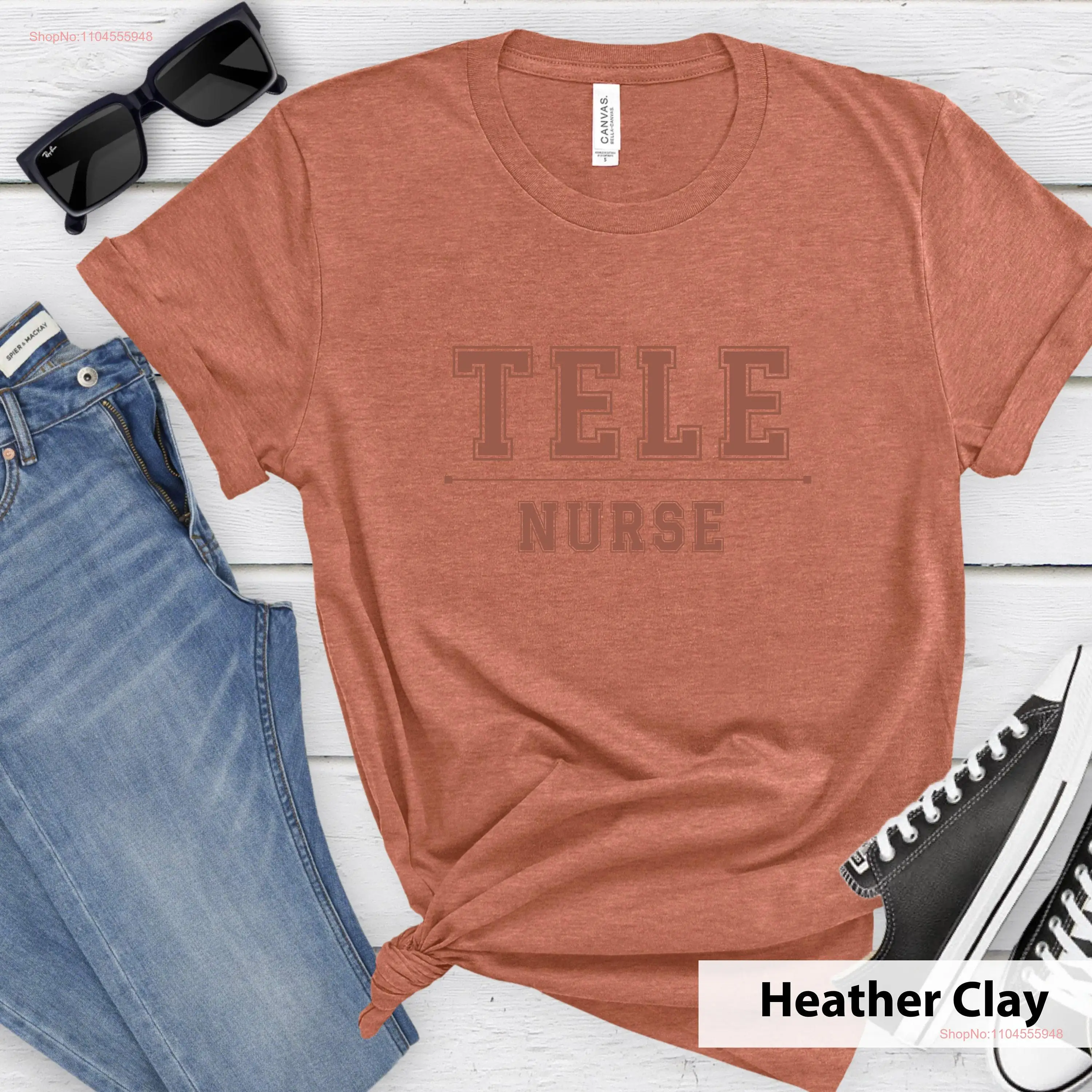 

Cardiac Telemetry Nurse Tele RN T Shirt for New Grad Monotone Heart Cath Lab CVICU Birthday Critical Care School