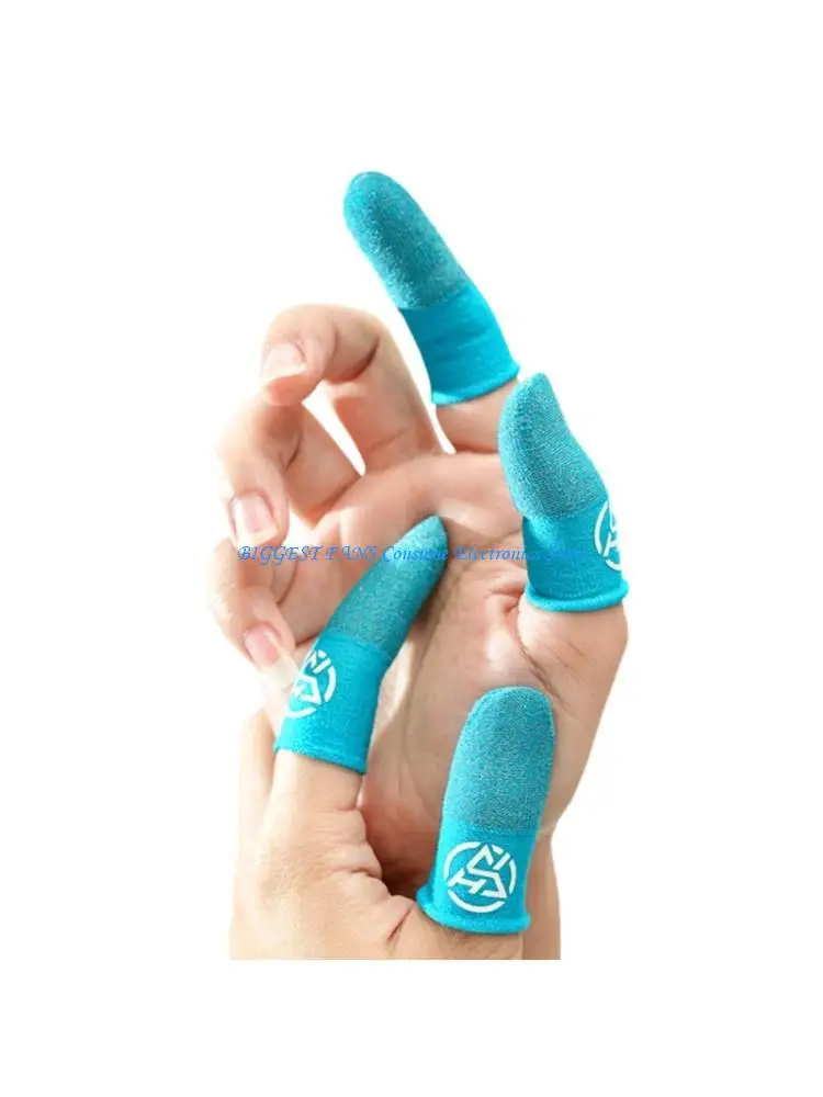 

Breathable Finger Sleeves For Touchscreens Devices Featuring Glowing