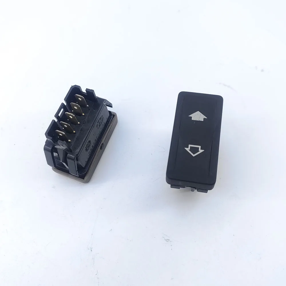 Suitable for Citroen ZX BERLINGO VU AX SAXO SWTCH HURRICANE GREY Window regulator switch  6552AJ