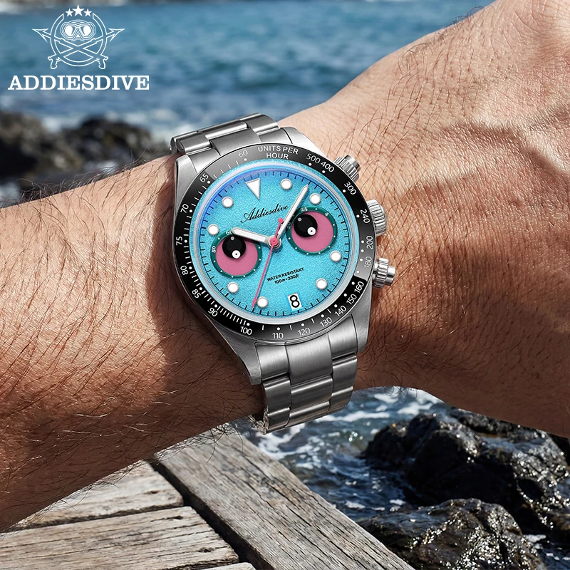 Zero Luxury Watch - ADDIESDIVE NEW AD2557 아이즈 다이얼 남성용