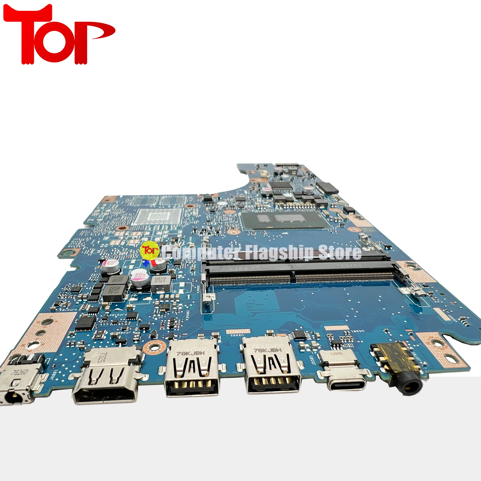 KEFU TP510UF เมนบอร์ดแล็ปท็อปสำหรับ ASUS TP510UQ TP510U TP510UAK Mainboard UMA GT930 GT940 I3 I5 I7 100% ทำงาน