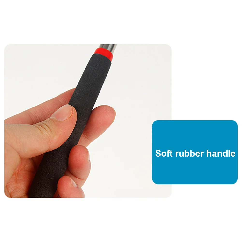 

1pc Stainless Steel Shoe Horn Telescopic 74Cm Long Handle Durable Shoe Lifter For Home Office Travel Use Ergonomic Pain Relief