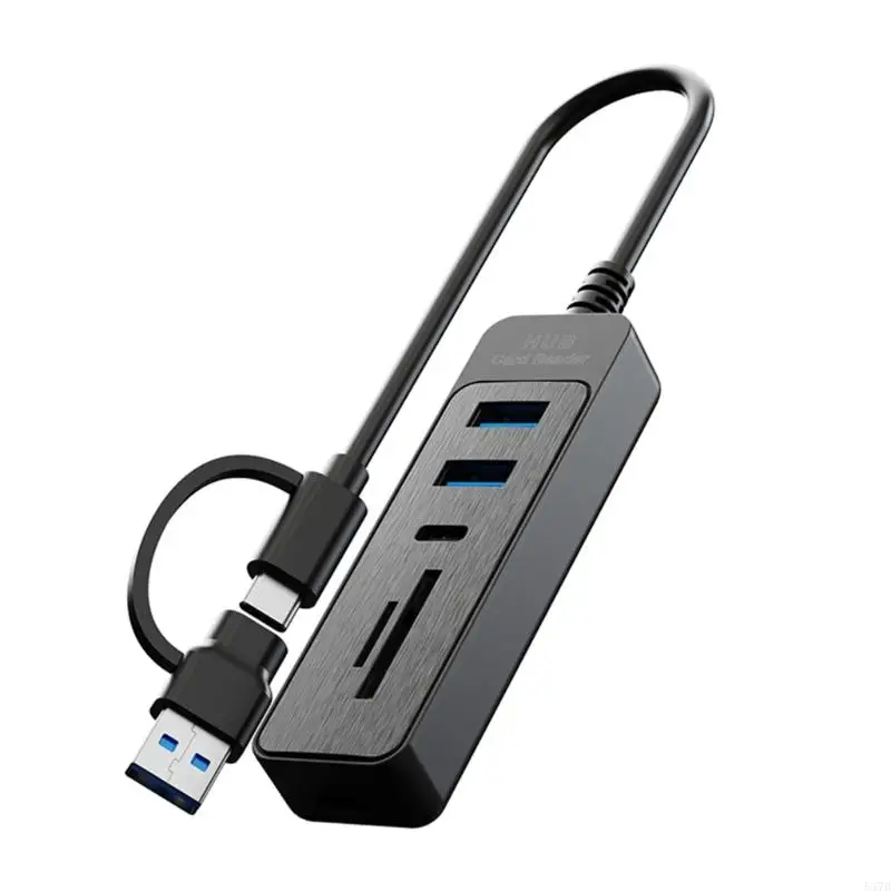 

Адаптер расширения USB3.0 с портом типа C и считывателями карт памяти 5 Гбит / с переноса