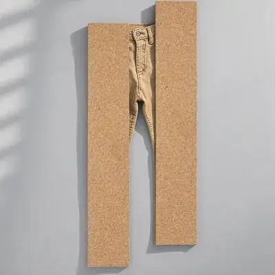 

2pcs Soft Wall Strips Self-Adhesive Cork Bulletin Bar For Office Home Memo Board Photo Display Message Organizer Cork Board