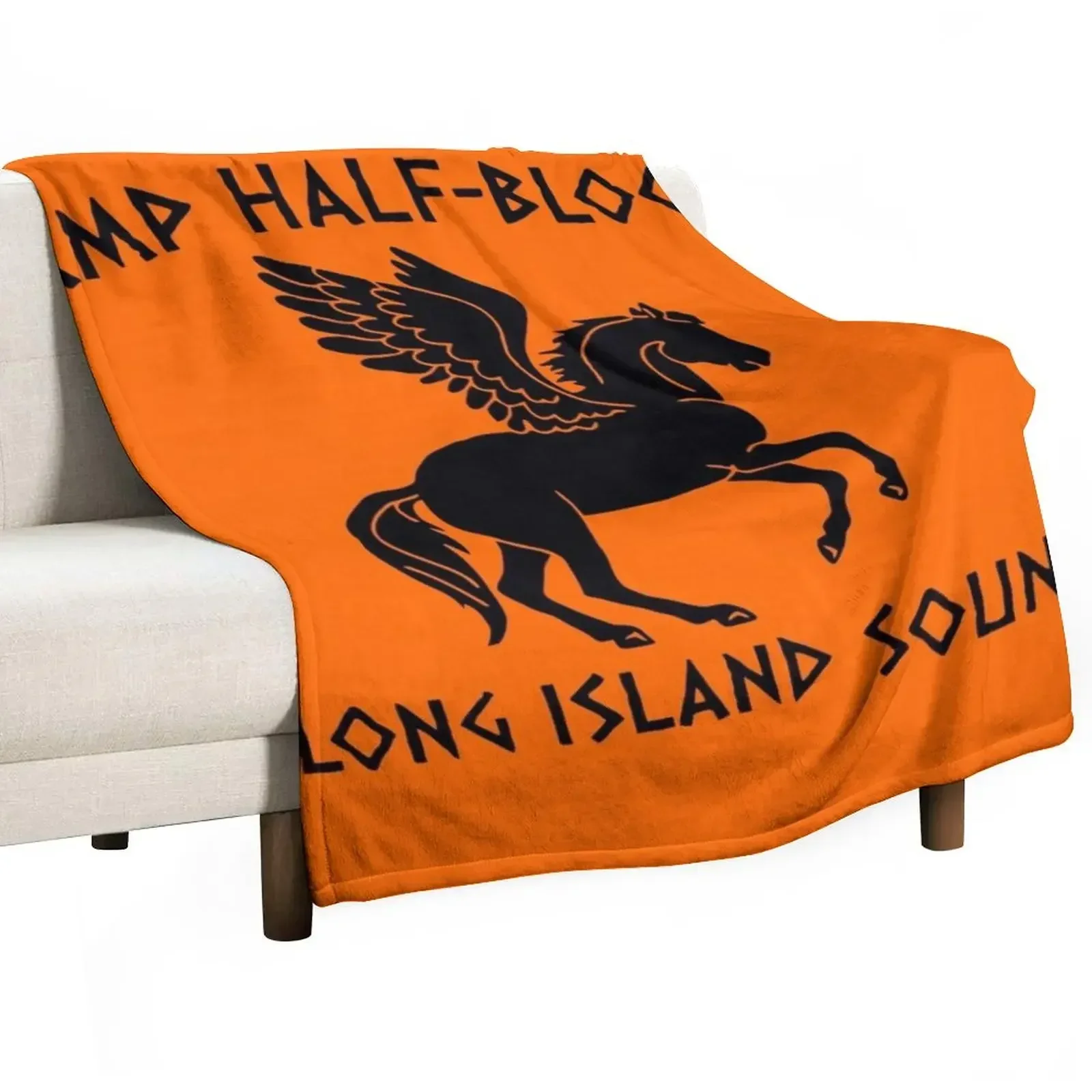 

New camp half blood long island Throw Blanket Sofa Quilt Quilt Plush Blankets