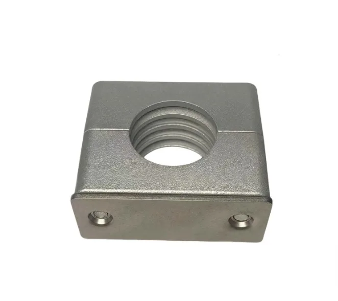 2PCS/lots Aluminium Pipe Clip Light Duty High Temperature Resistance Tube Clamp for Marine, Plastic Pipes Cables