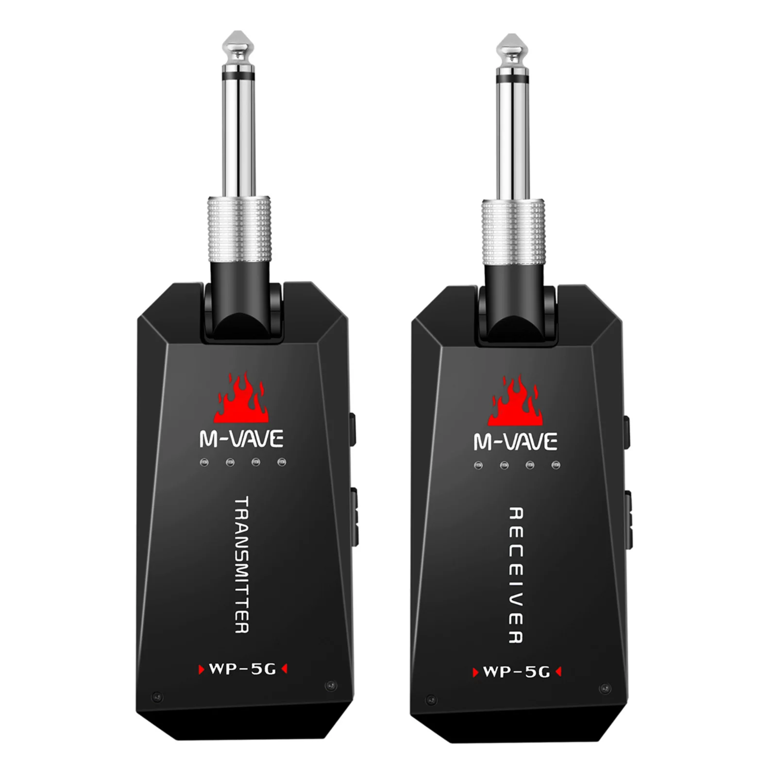 

M-VAVE WP-5G 5.8G Wireless Guitar System Rechargeable Audio Transmitter Receiver Guitar Amplifier guitar accessory Type-C Cable