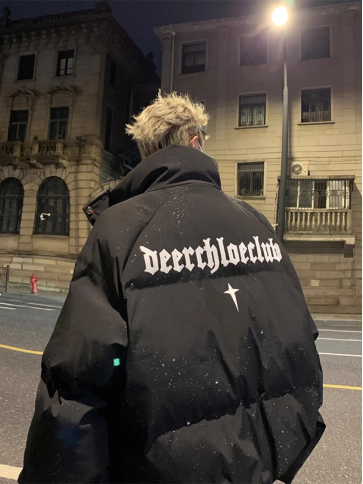 

Утепленная зимняя мужская куртка-пуховик из хлопка, модная брендовая модель с воротником-стойкой, устойчивая к холоду, для северо-восточных регионов