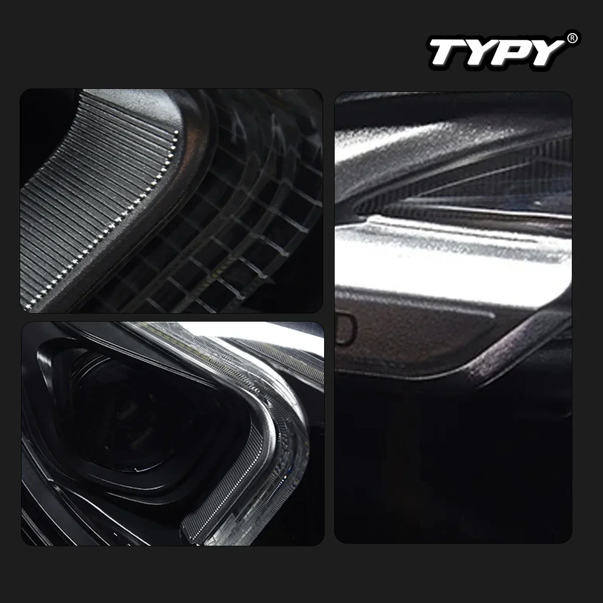 

TYPY новая светодиодная фара, обновленная, модифицированная для Benz GLE W166 2015-2019, головной фонарь с динамическим сигналом, автоаксессуары