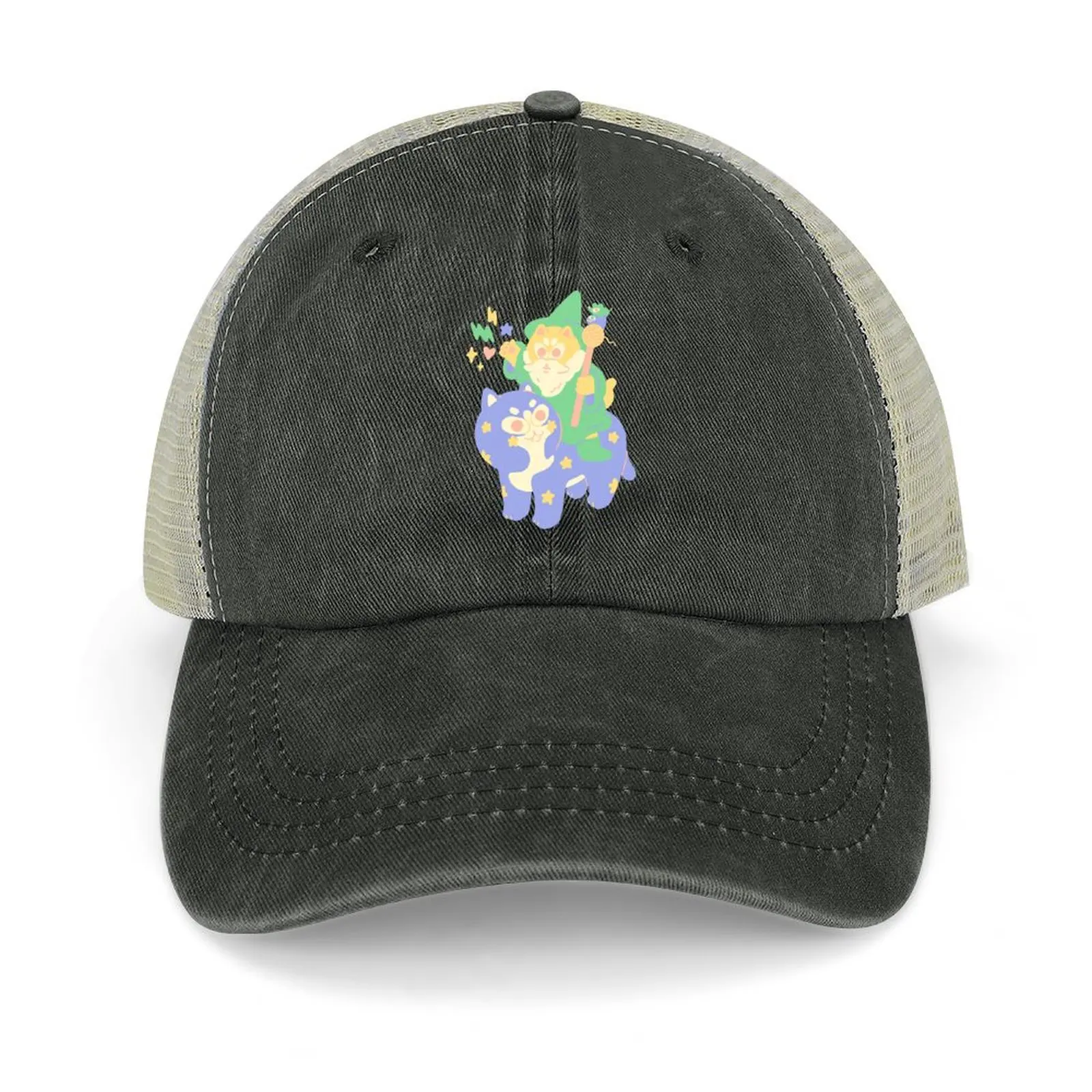 

Wizard Cat Adventures Baseball Cap golf hat genuine black Sun Cap hiking hat Hats For Men Women's