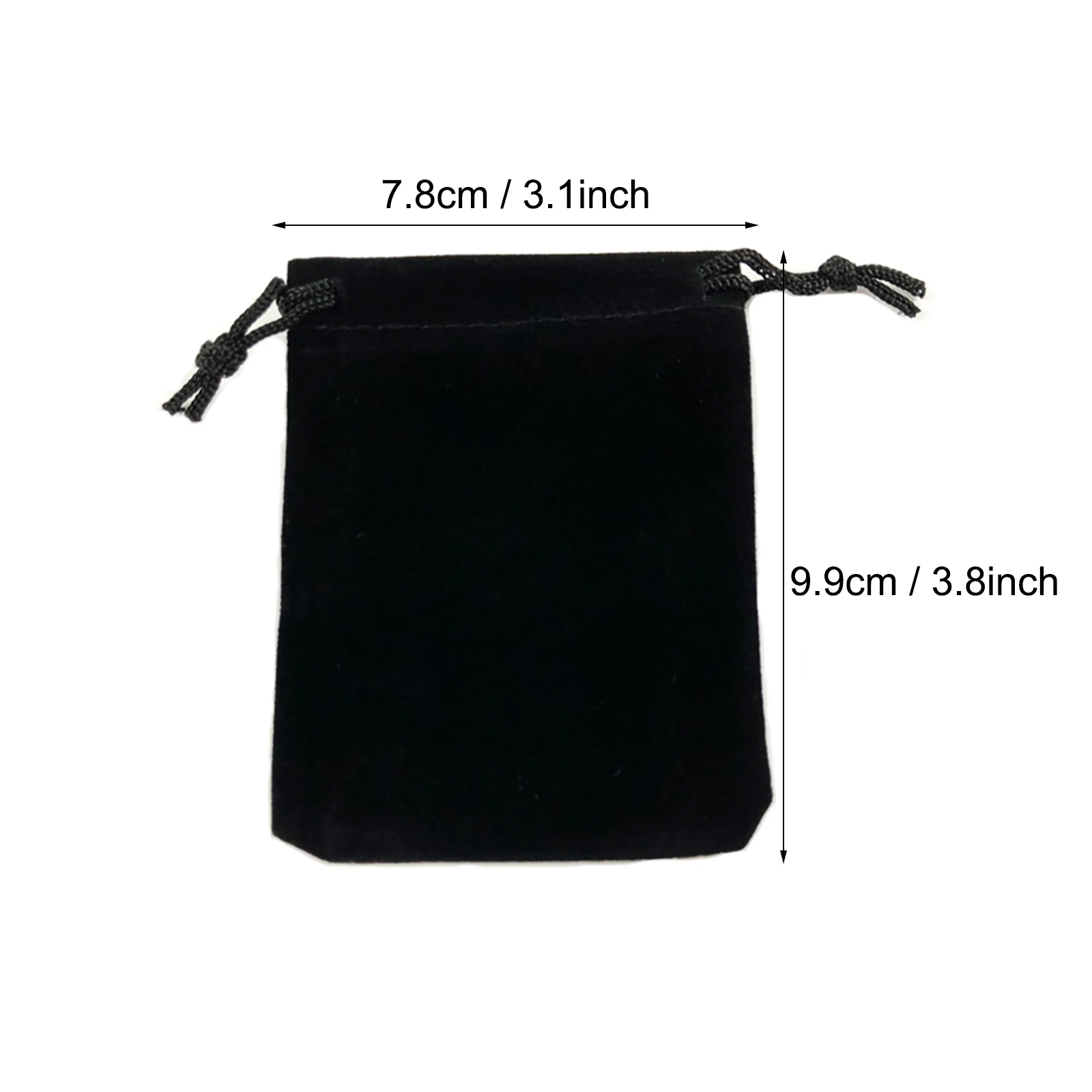 กระเป๋าลูกเต๋า 10 ชิ้น - กระเป๋าเก็บของสำหรับอุปกรณ์เกมบนโต๊ะ