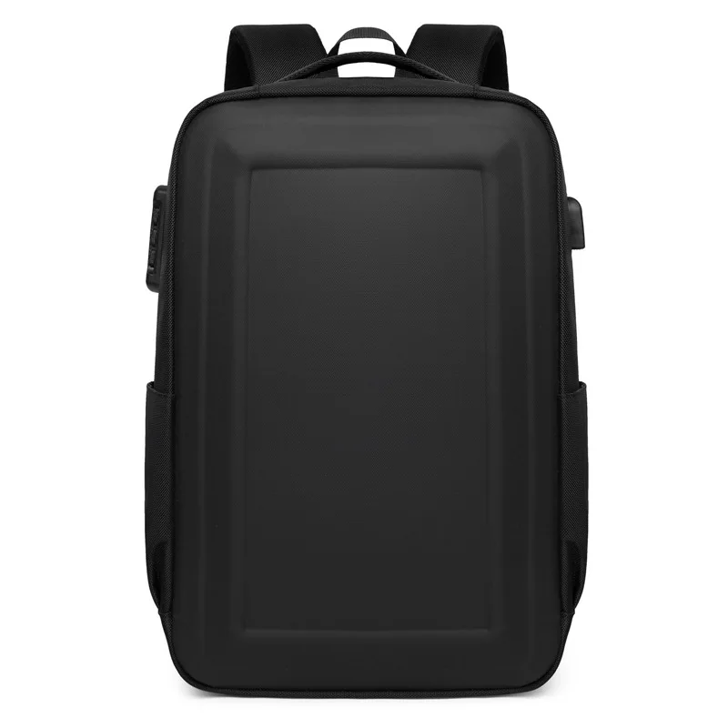 

Новый мужской рюкзак, USB-рюкзак с твердым корпусом и паролем, противоугонный деловой пригородный рюкзак, студенческий компьютерный рюкзак