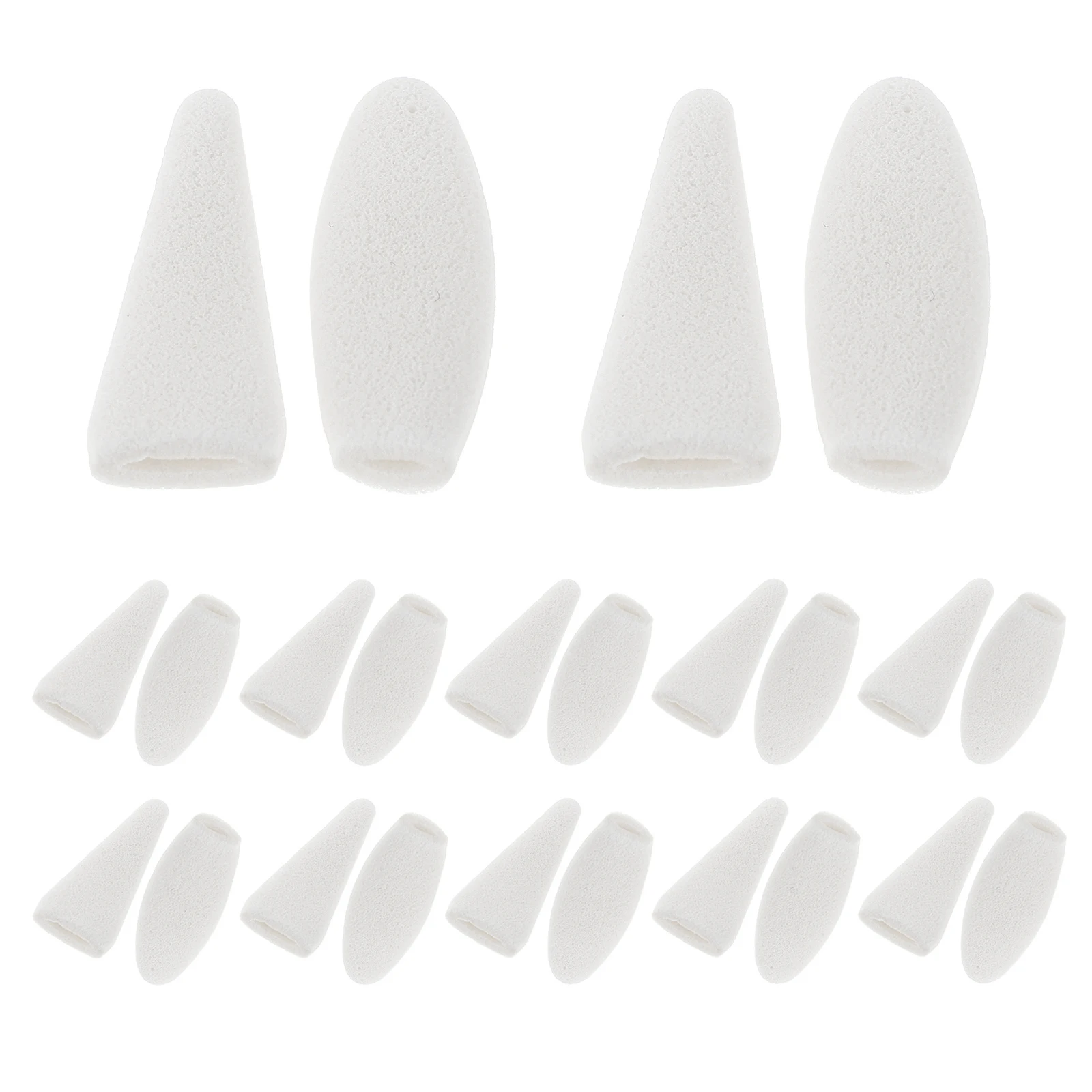 

40Pcs Kneading Eraser Replacement Sponge Heads Sketching Eraser Refills Precision Drawing Tools Artist Blending Tips