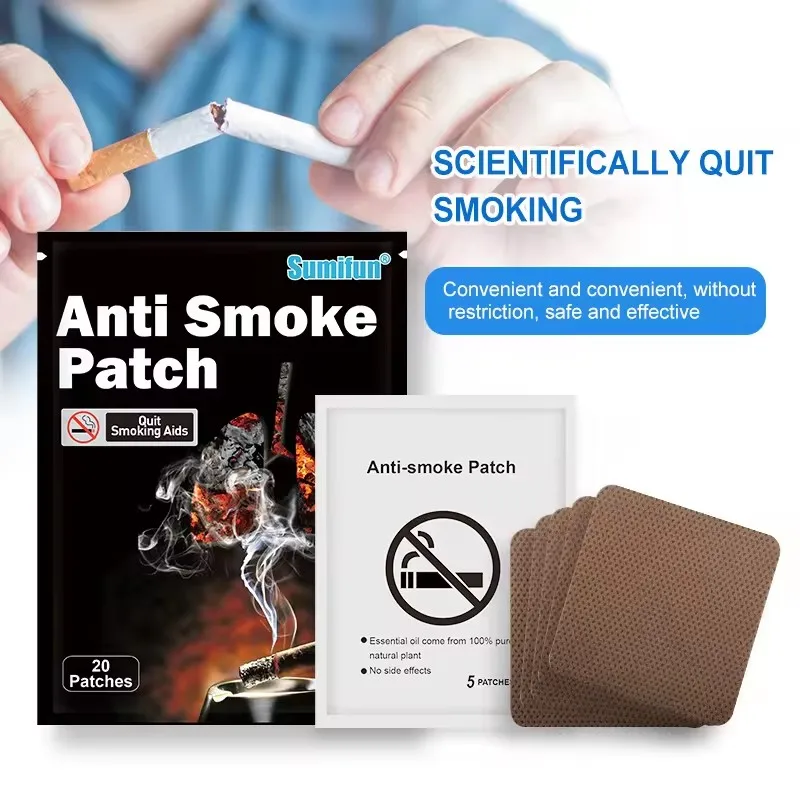 SUMIFUN Chinese Hot Product 100% Natural Anti-smoking Patch No Smoking Patch Quit Smoking Patches