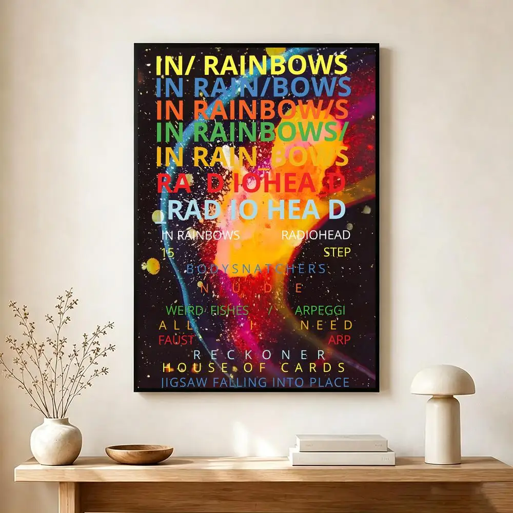 Casual Alt Rock Band R-Radiohead Poster Wall Art Print Decorative Mural Home Decor Gift Unframed