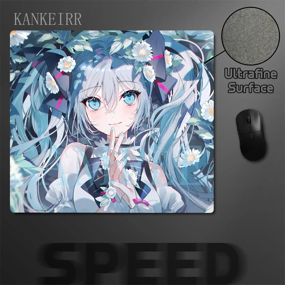 Game Professional Wallhack Frenzy Faith Yume Anime Girl Mouse Pad Premium 40x45cm Mousepad High Elastic Non-slip Bottom Desk Mat