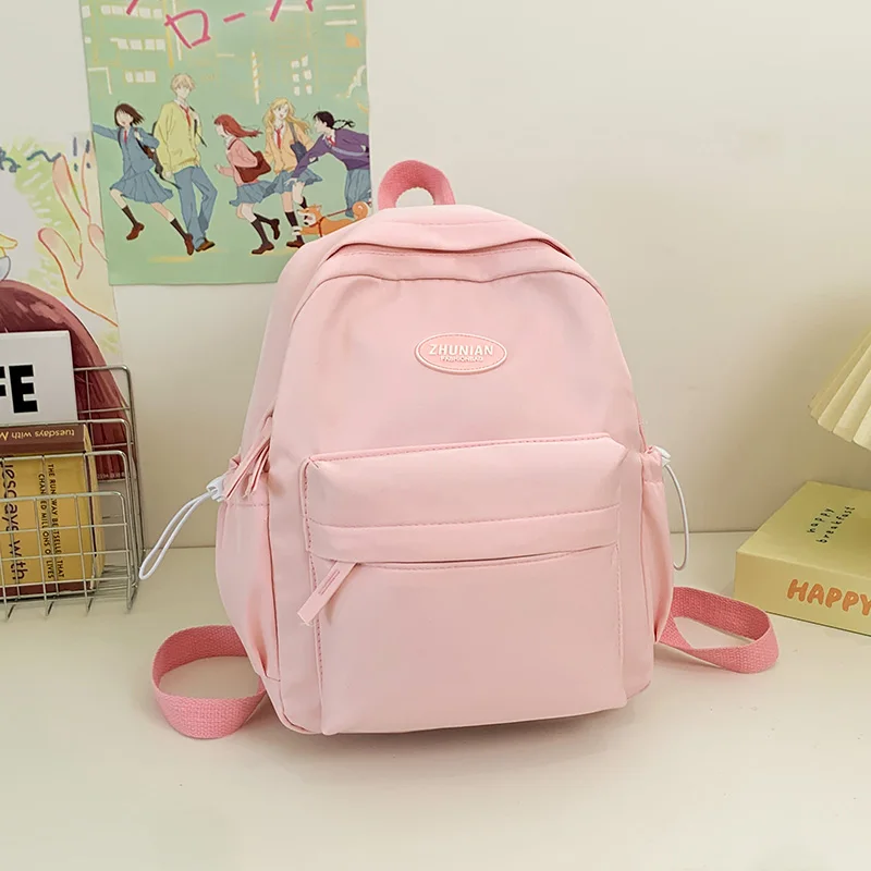 Korean Student School Small Backpack School Shoulder Bag Casual Fashion Mini Backpack Bag