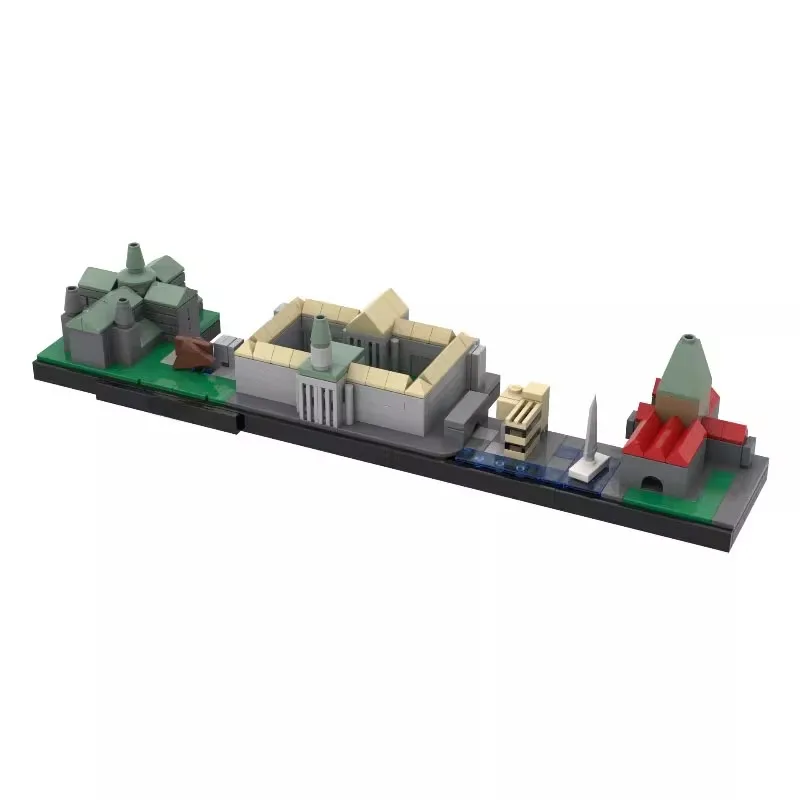Bricklink Deutschland Ruhr Industrial Base City Skyline Haus Architektur Street View Sets Hamburg Hagen Hamm Bausteine Spielzeug 3