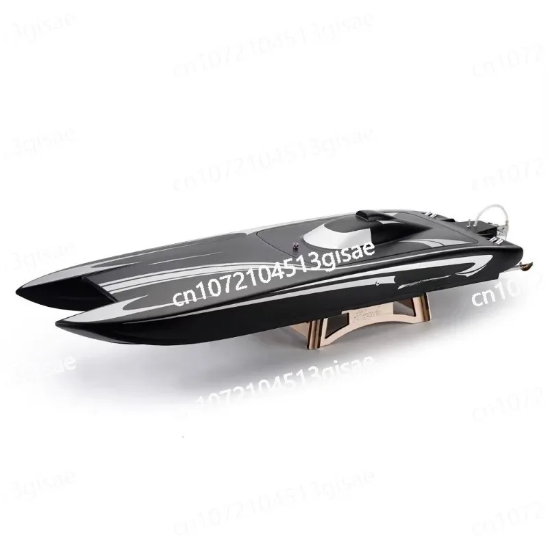 Fiberglass/Kevlar Catamaran Remote Control Racing Boat with Dual Motors/electronic Governor for A Top Speed of 100 Km/h
