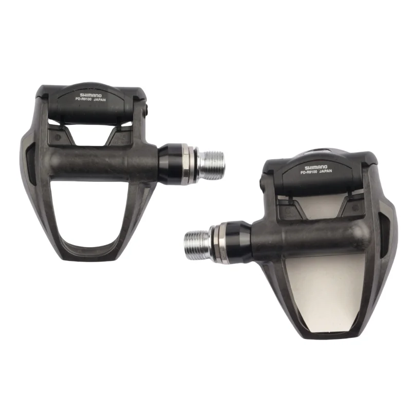Shimano DURA ACE PD-R9100 Bicycle Pedal SPD-SL For Road Bike Origianl Shimano Black Color  Pedal Center 52mm With SM-PD63
